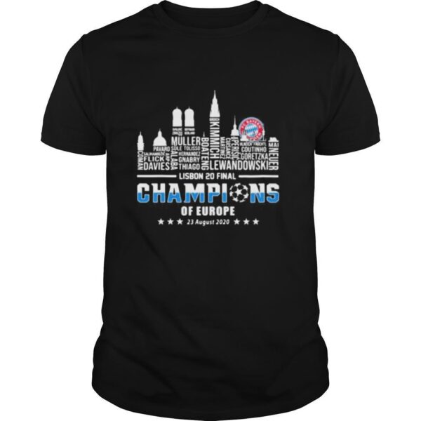 TshirtStation Lisbon Final Champions Of Europe City Stars Shirt