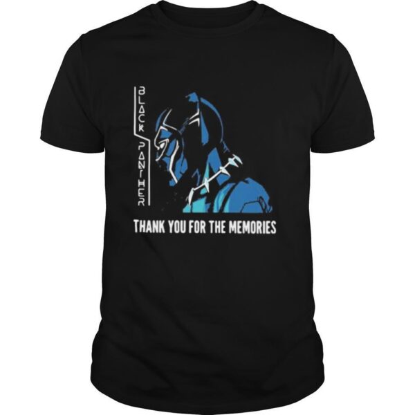 TshirtStation Black Panther Rip Chadwick Thank You For The Memories Shirt