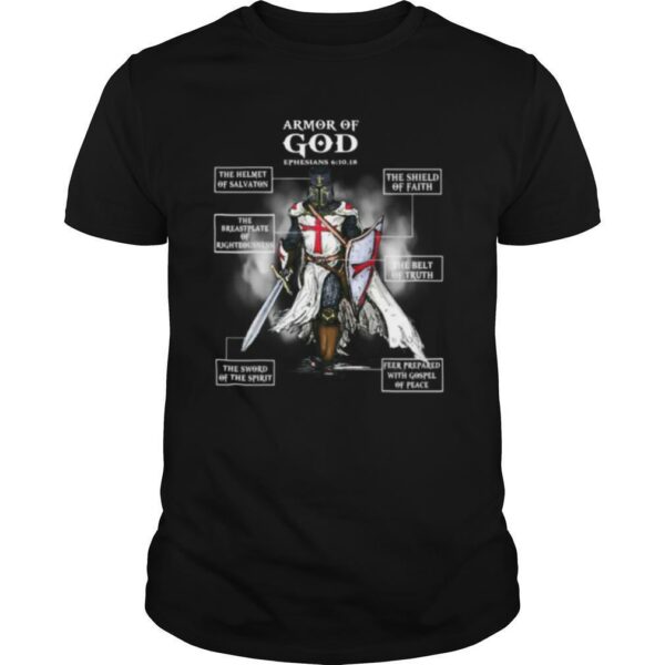 TshirtStation Armor Of God Bible Verse Cool Gift For Religious Christian Shirt