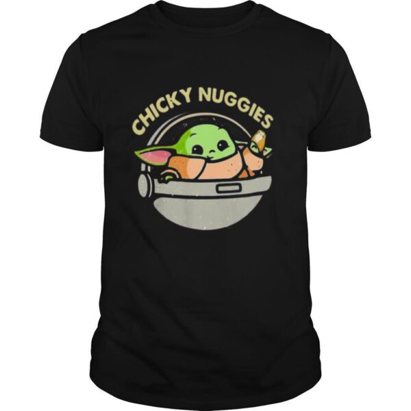 TshirtStation Star War Baby Yoda Chicky Nuggies Shirt