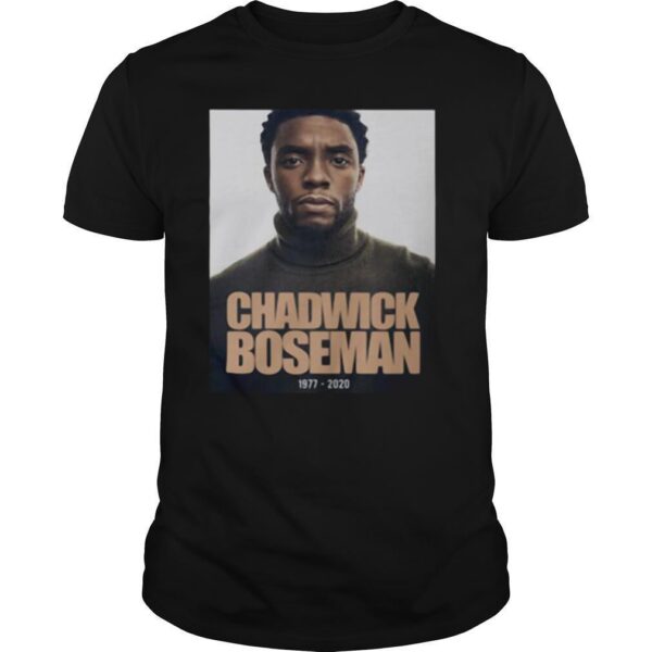 TshirtStation Rip Black Panther Chadwick Boseman Actor Shirt