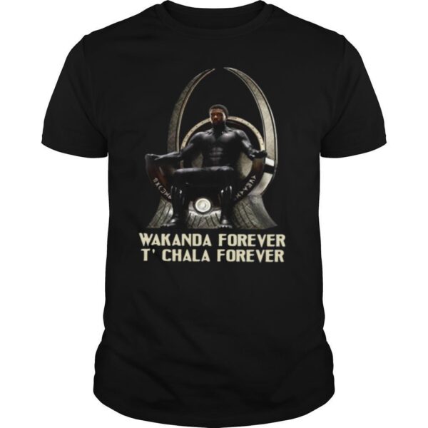 TshirtStation Black Panther Wakanda Forever Te Challa Forever Shirt