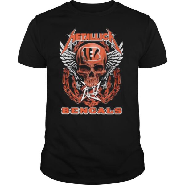 TshirtStation Skull Wings Cincinnati Bengals Logo S Tank Topskull Wings Cincinnati Bengals Logo Shirt