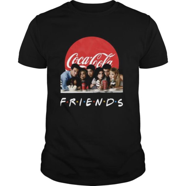 TshirtStation Friends Character Coca Cola Shirt