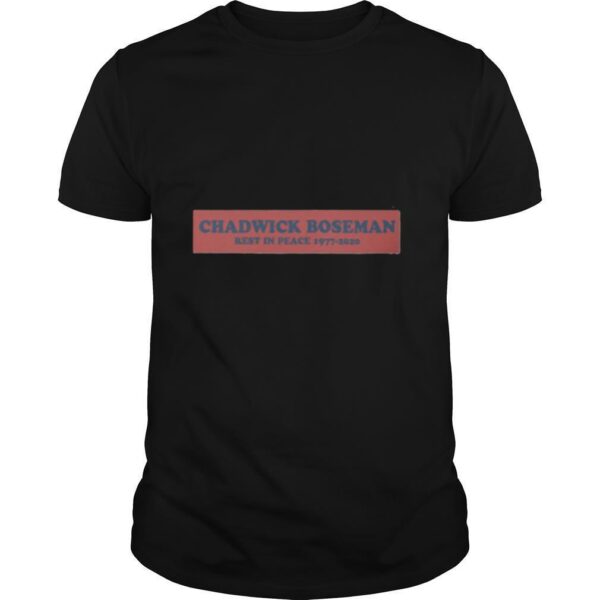 TshirtStation Black Panther Chadwick Rip Rest In Peace Shirt