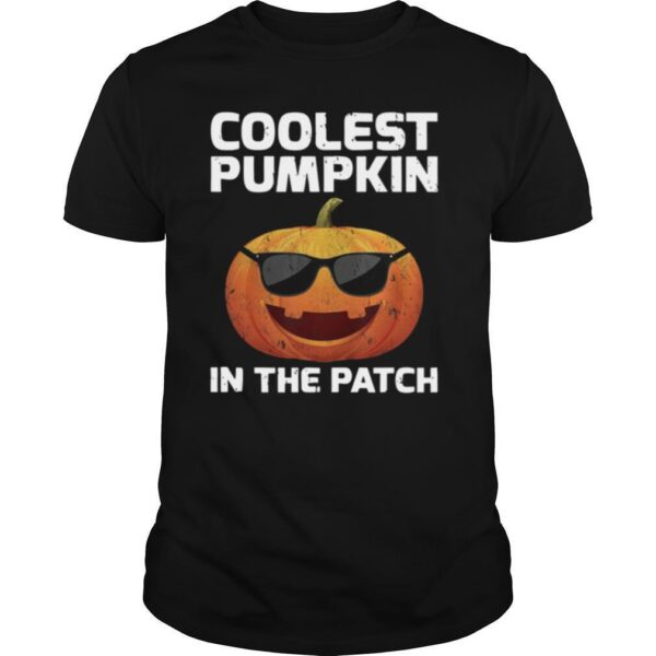 TshirtStation Halloween Coolest Pumpkin In The Patch Boys Girls Kids Shirt