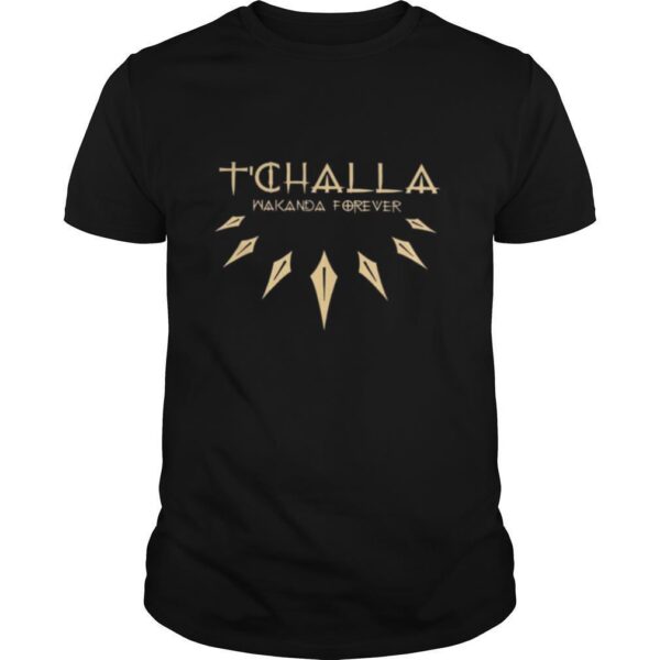 TshirtStation Black Panther Chadwick Boseman Te Challa Wakanda Forever Shirt
