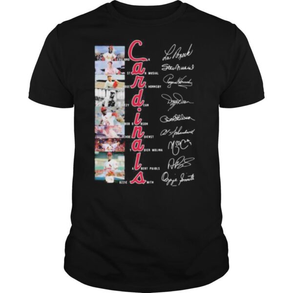 TshirtStation St Louis Cardinals Team Baseball Players Signatures Shirt