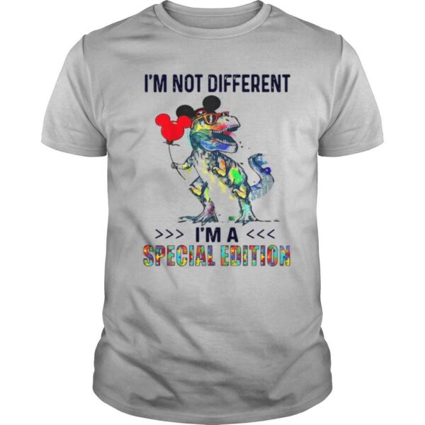 TshirtStation Dinosaurs T Rex Ie M Not Different Ie M A Special Edition Shirt