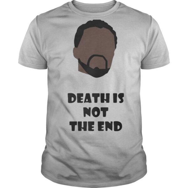 TshirtStation Black Panther Rip Chadwick Actor Death Is Not The End Shirt