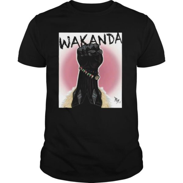TshirtStation Black Panther Rip Chadwick Boseman Wakanda Black Lives Matter Shirt