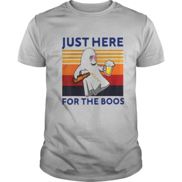 TshirtStation Ie M Just Here For The Boos Costume Shirt