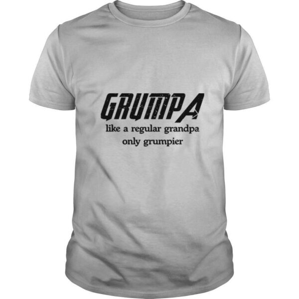 TshirtStation Grumpa Like A Regular Grandpa Only Grumpier Shirt