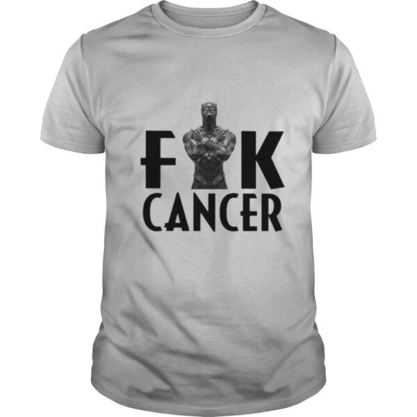 TshirtStation Black Panther Rip Chadwick Fuck Cancer Shirt