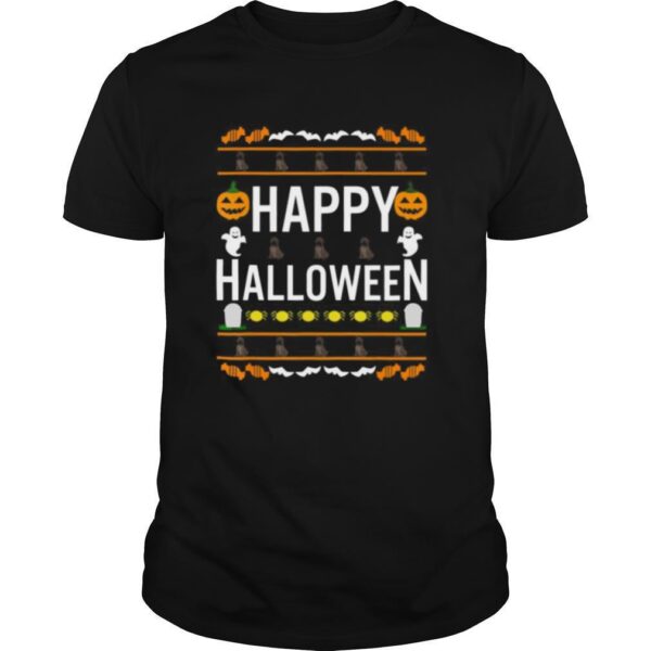 TshirtStation Pug Brindle Halloween Lazy Ugly Costume Dog Shirt