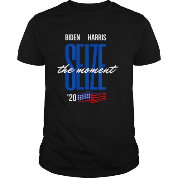 TshirtStation Biden Harris Seize The Moment Election Campaign Vote Shirt