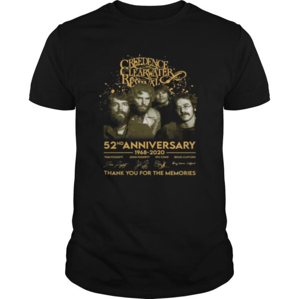 TshirtStation Creedence Clearwater Revival Nd Anniversary Signature Shirt