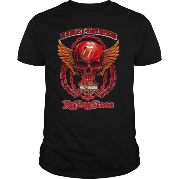 TshirtStation Harley Davidson Cycles Rolling Stone Shirt