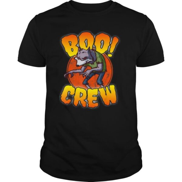 TshirtStation Boo Crew Werewolf Shirt