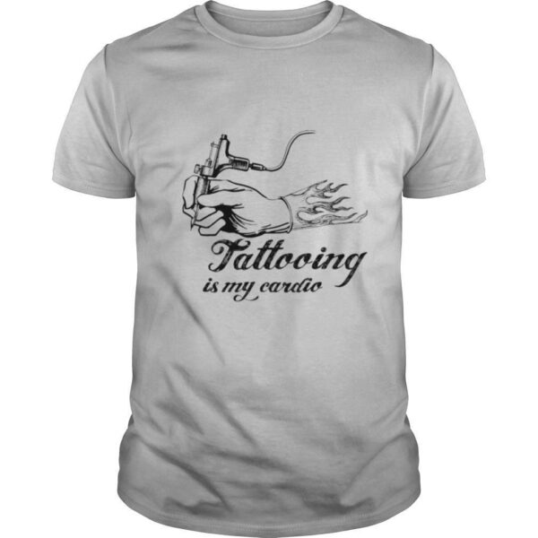 TshirtStation Tattooing Is My Cardio Art Shirt