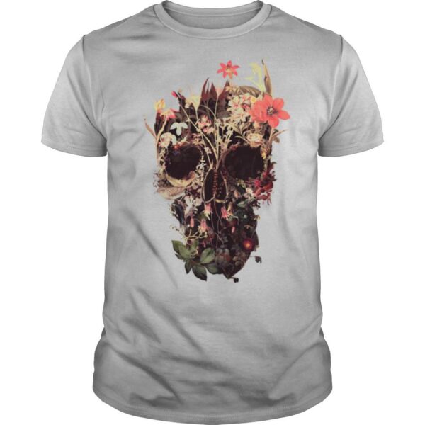 TshirtStation Bloom Skulls Day Of The Dead Muertos Shirt