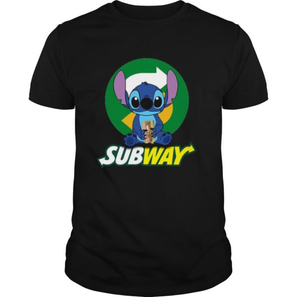 TshirtStation Stitch Hug Subway Shirt
