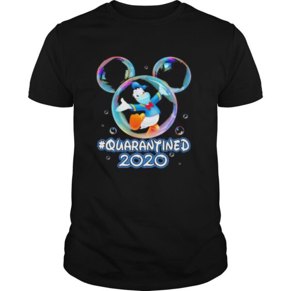 TshirtStation Mickey Mouse Donald Duck Wear Mask Quarantined Shirt