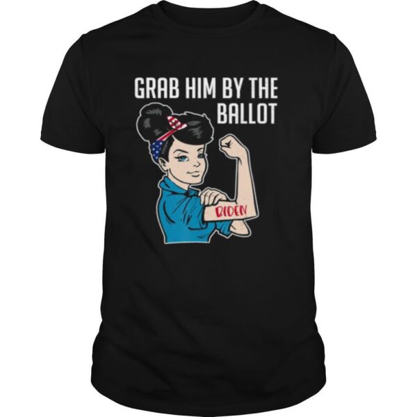 TshirtStation Anti Trump Grab Him By The Ballot Shirt