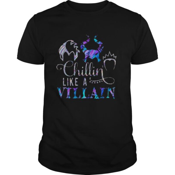 TshirtStation Chillin Like A Villain Disney Shirt