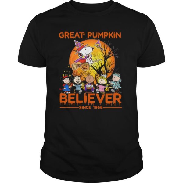 TshirtStation The Peanuts Great Pumpkin Believer Since Shirt