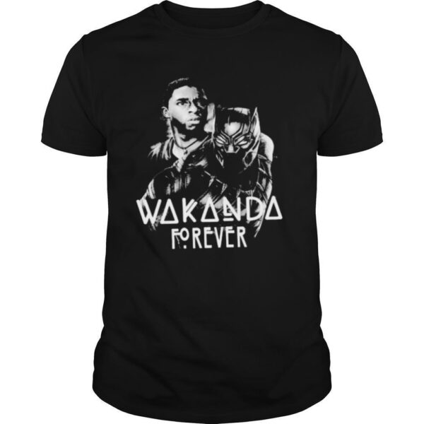 TshirtStation Black Panther Rip Chadwick Wakanda Forever Thank You For The Memories Signature Shirt