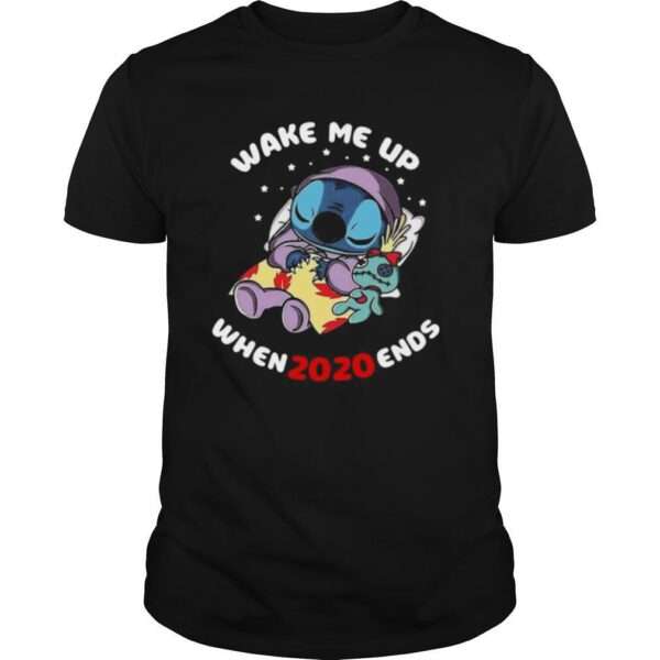TshirtStation Stitch Wake Me Up When Ends Shirt