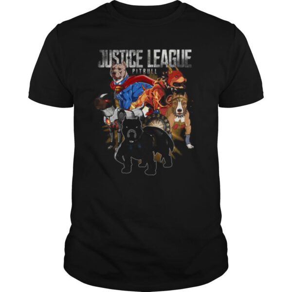 TshirtStation Justice League Pitbull Superhero Shirt