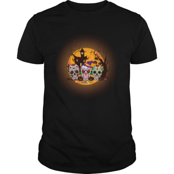 TshirtStation Skull Halloween Day Of The Dead Shirt