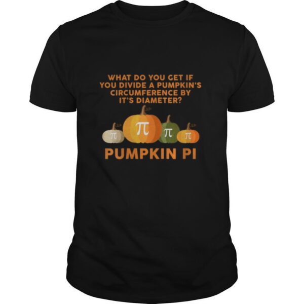 TshirtStation Halloween Pumpkin Pi Funny Math Novelty Shirt