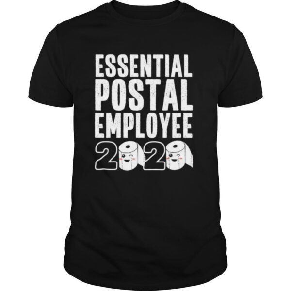 TshirtStation Essential Postal Employee Funny Quarantine Shirt