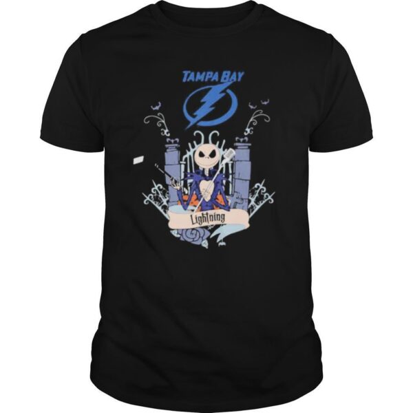 TshirtStation Halloween Jack Skellington Tampa Bay Lightning Shirt