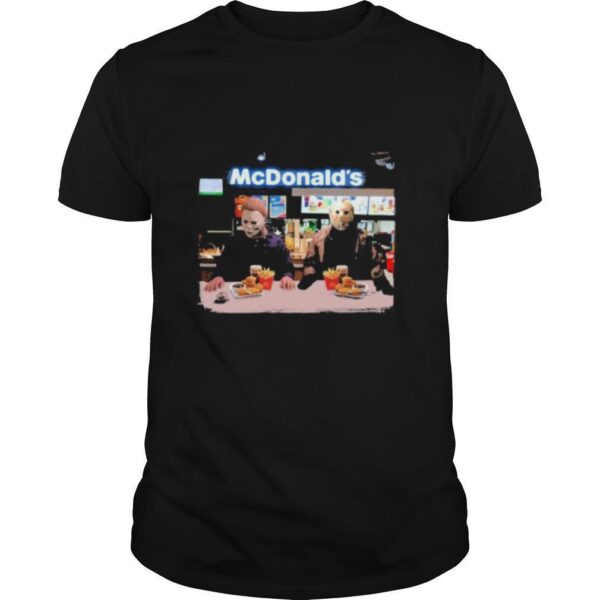 TshirtStation Halloween Jason Voorhees Michael Myers Mcdonalde S Shirt