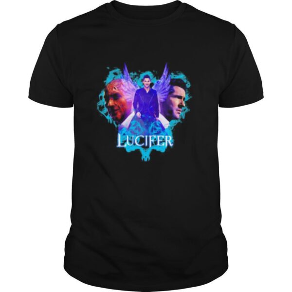 TshirtStation Lucifer Tom Ellis Wings Actors Movie Shirt