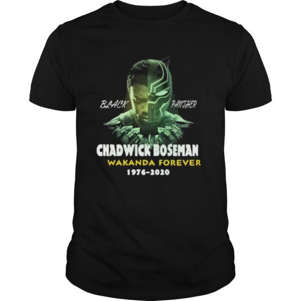 TshirtStation Black Panther Rip Chadwick Wakanda Forever Shirt