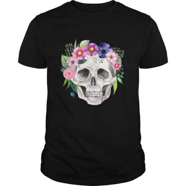 TshirtStation Sugar Skull Simple Day Of The Dead Shirt