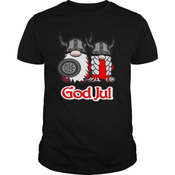 TshirtStation God Jul Viking Nisse Shirt