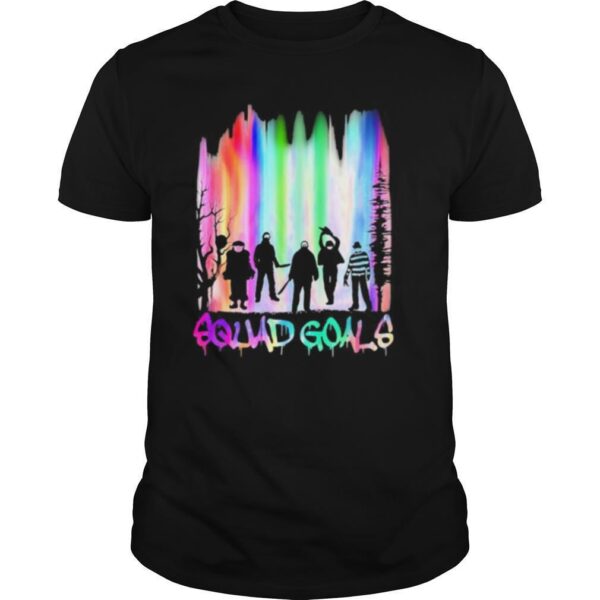 TshirtStation Halloween Horror Characters Squad Goals Mountain Shirt