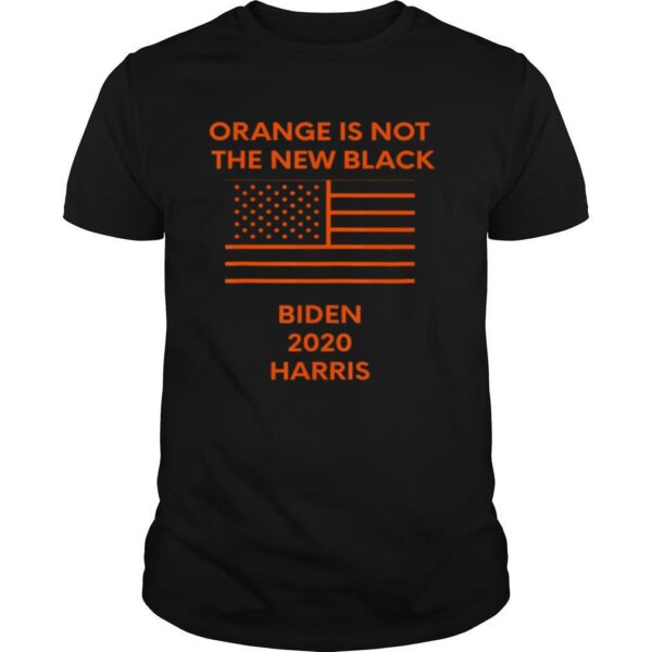 TshirtStation Biden Harris Orange Is Not The New Black Vote Black Shirt
