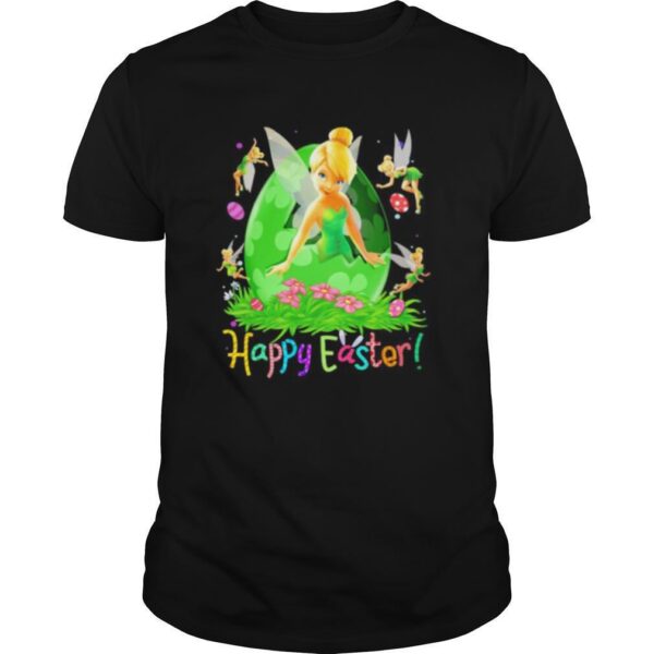 TshirtStation Disney Tinkerbell Happy Easter Flower Shirt