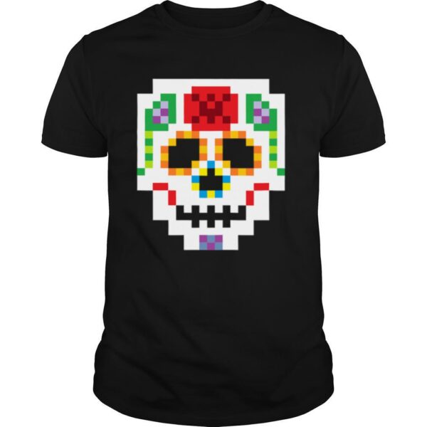 TshirtStation Bit Lego Sugar Skull Day Of The Dead Shirt