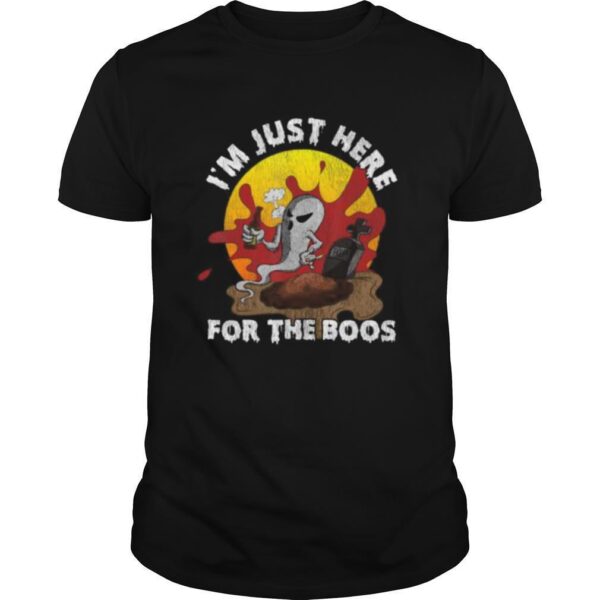 TshirtStation Im Just Here For The Boos Halloween Shirt
