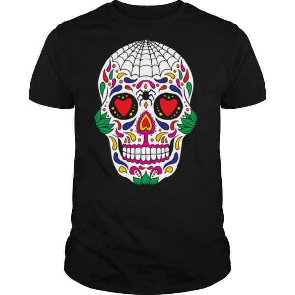 TshirtStation Mexican Sugar Skull Day Of The Dead Shirt