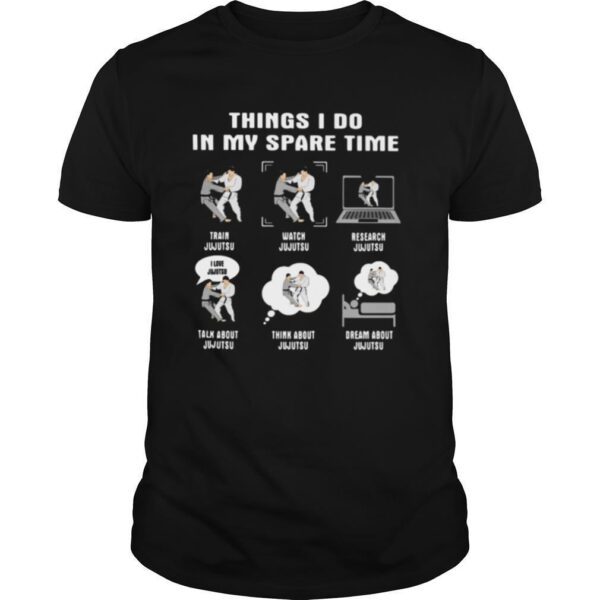 TshirtStation Things I Do In My Space Time Jujutsu Shirt