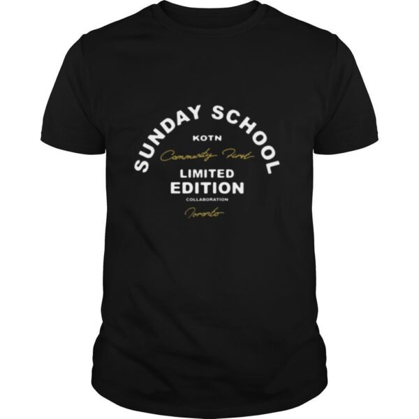 TshirtStation Sunday School Kotn Limited Edition Shirt